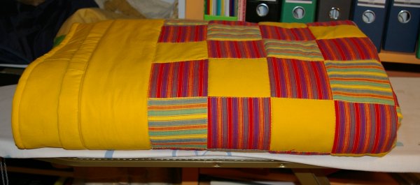 Zirkusquilt fertig Zirkusquilt fertig