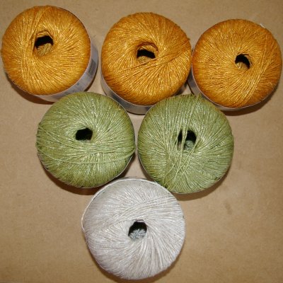 Garn für einen Schal, Baumwolle-Nylon-Leinen Garn für einen Schal, Baumwolle-Nylon-Leinen